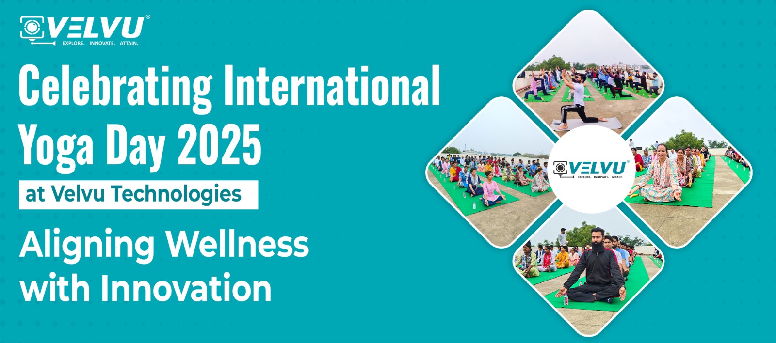 Celebrating International Yoga Day 2025 at Velvu Technologies: Aligning Wellness with Innovation