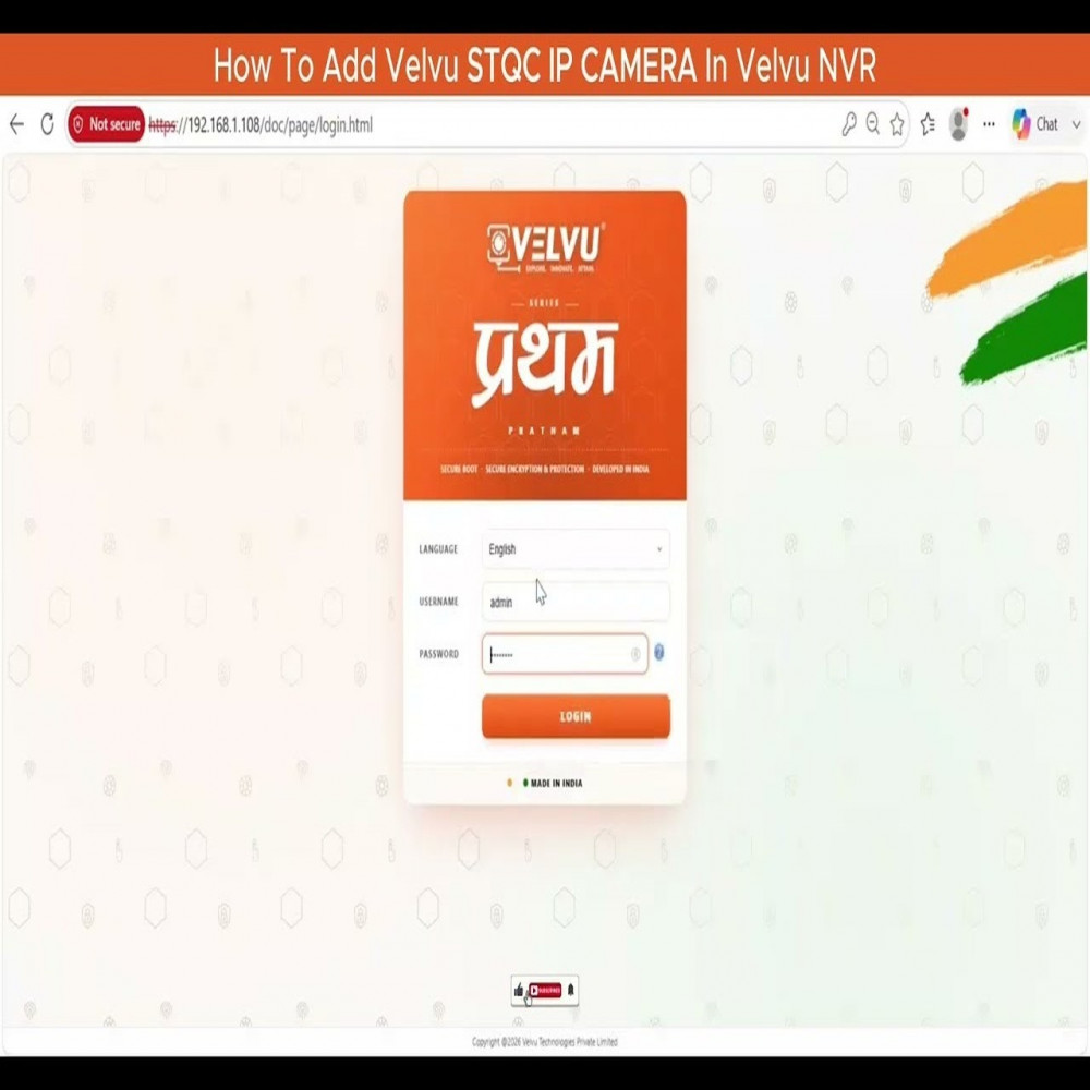How To Add Velvu STQC IP Camera To Velvu NVR | Complete Setup Guide