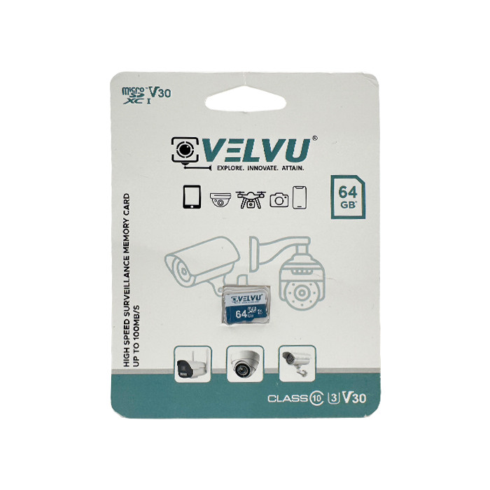 Velvu 64GB Micro SD Card