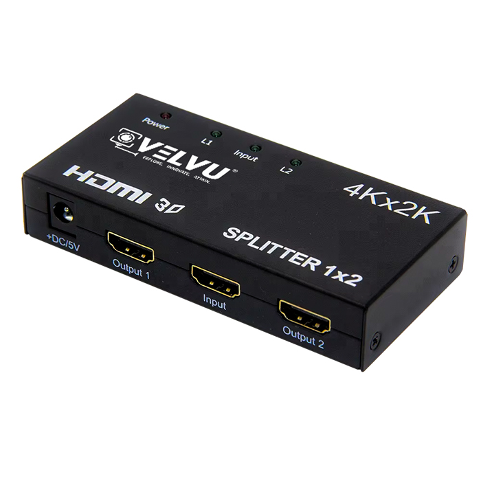 VELVU HDMI Splitter 1x2 Port ST-HDS-2P