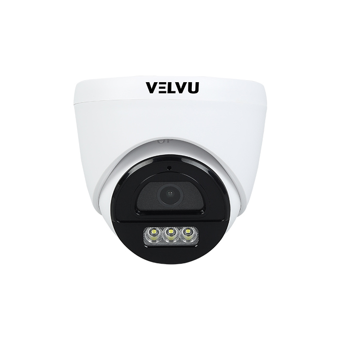 Velvu 2MP HD Color and Audio Dome Camera with OSD Button ST-VD HD2001WLA-OSD