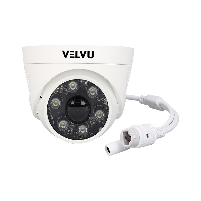 Velvu 6MP IP Color Fisheye Dome Camera ST-VD IP6002DL-FE