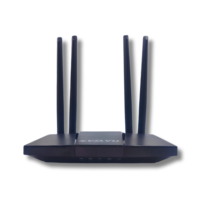Velvu 5G SIM Support WIFI Router with 2 LAN Wan Ports and 4 Antennas WRV-800