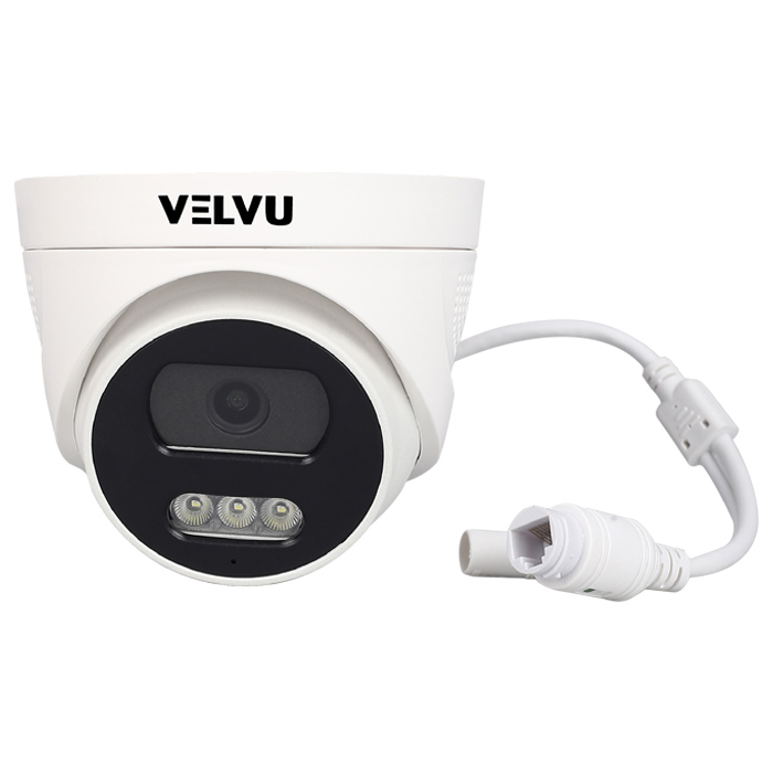 Velvu 4MP Dual Smart LED IP Color Dome Camera ST-VD IP4002DL