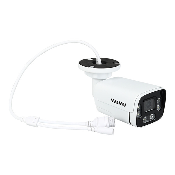 Velvu 5MP IP Dual Light Audio Bullet Camera VB-IP-5S01DL60A Lens 6mm