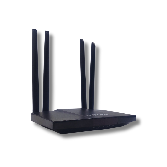Velvu 5G SIM Support WIFI Router with 2 LAN Wan Ports and 4 Antennas WRV-800