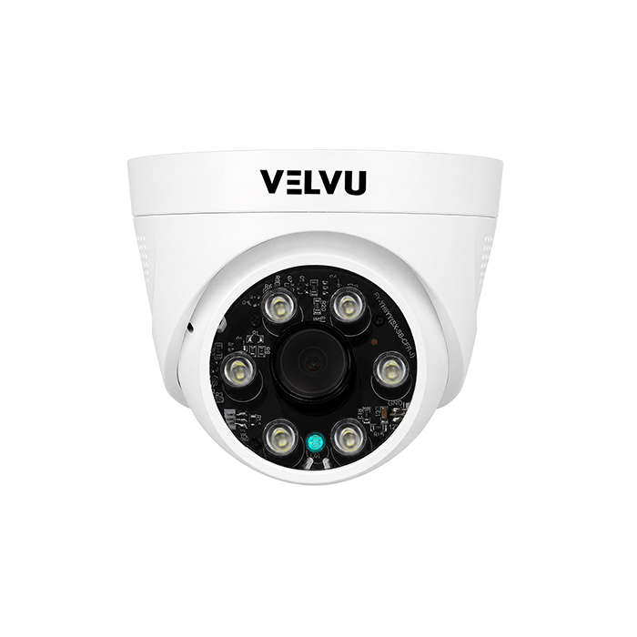Velvu 5MP IP Fish-eye Dual Light  Audio Dome Camera VD-IP-5S01DL18A