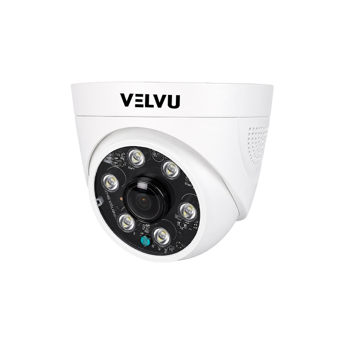 Velvu 5MP IP Fish-eye Dual Light  Audio Dome Camera VD-IP-5S01DL18A
