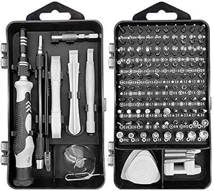 SHIPICOS 115-in-1 Precision Magnetic Screwdriver Set Professional Repair Tool Kit with Bits Storage Case for Laptop Mobile Watch PC Eyeglasses Camera Game Consoles Multicolor