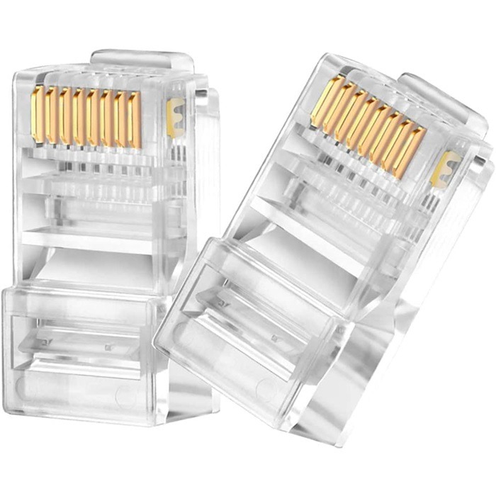VELVU RJ-45 CONNECTOR BOX OF 100 PC
