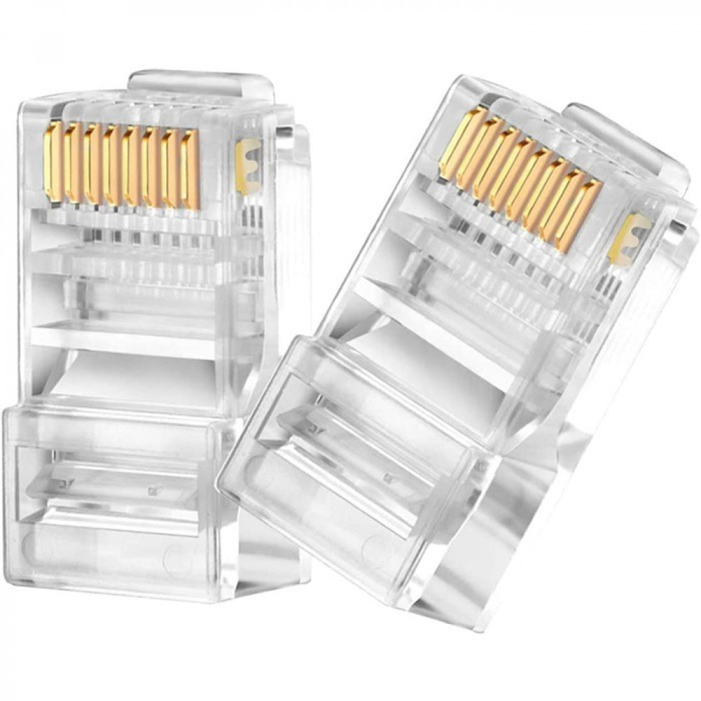 Image of VELVU RJ-45 CONNECTOR BOX OF 100 PC