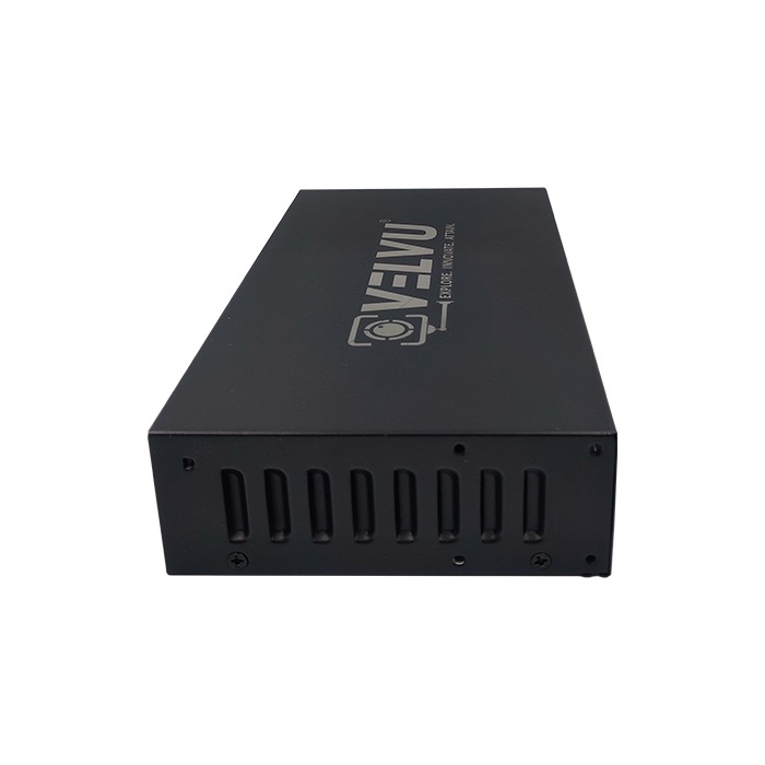 VELVU 4 PORT FULL GIGA POE SWITCH WITH 2 UP-LINK ST-POE-5104-G2