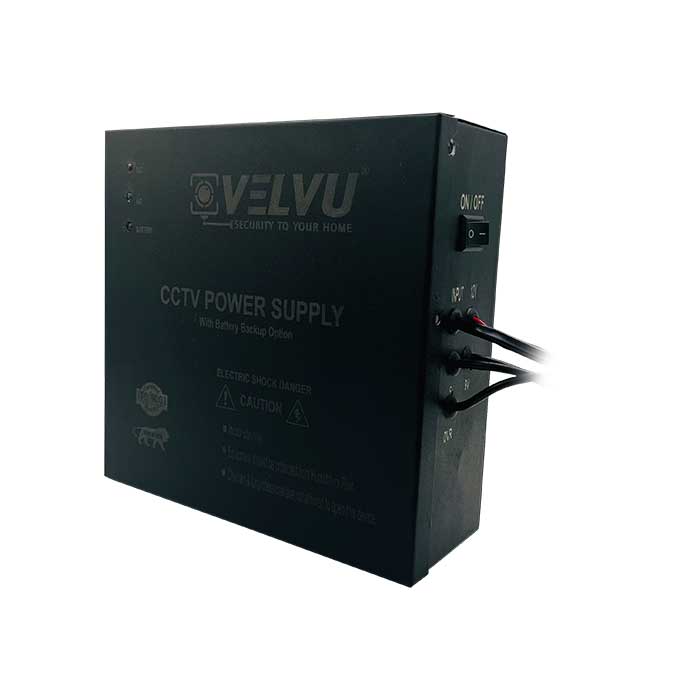 Velvu 8ch Battery Backup SMPS Without Battery ST-PS08B