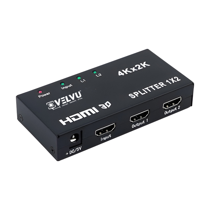 VELVU HDMI Splitter 1x2 Port ST-HDS-2P