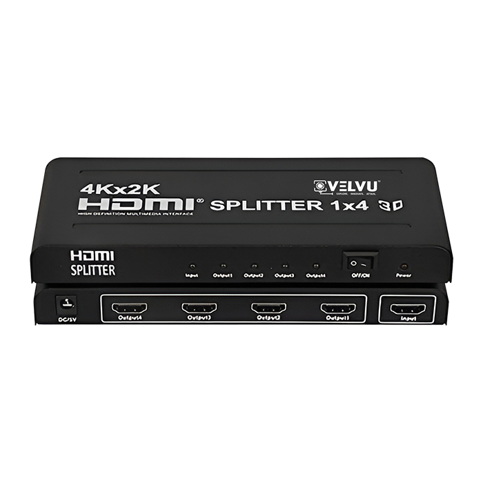 VELVU HDMI Splitter 1x4 Port ST-HDS-4P