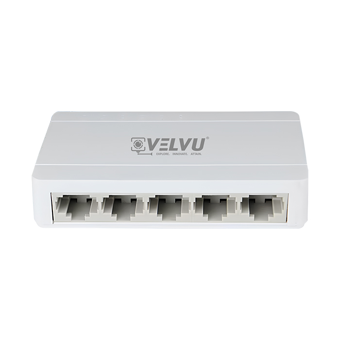 VELVU 5 PORT FULL GIGA NETWORK SWITCH ST-NS-5105