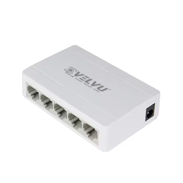 VELVU 5 PORT FULL GIGA NETWORK SWITCH ST-NS-5105
