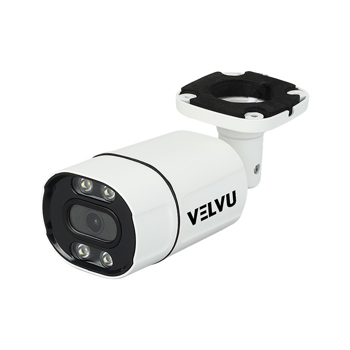Velvu Color 2MP In-Built Audio HD Metal Bullet Camera ST-VB HD2001M-WLA