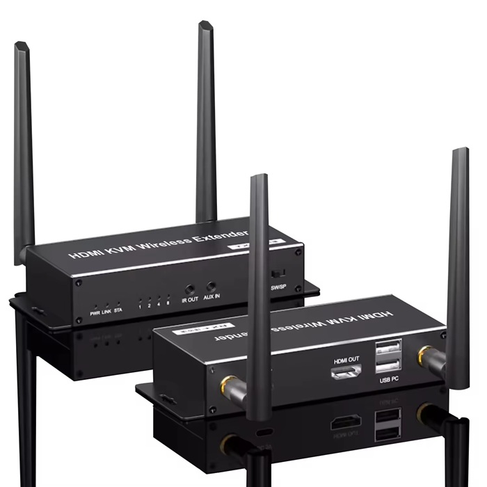 VELVU HDMI Wireless KVM Extender 200M ST-HDE-200WK